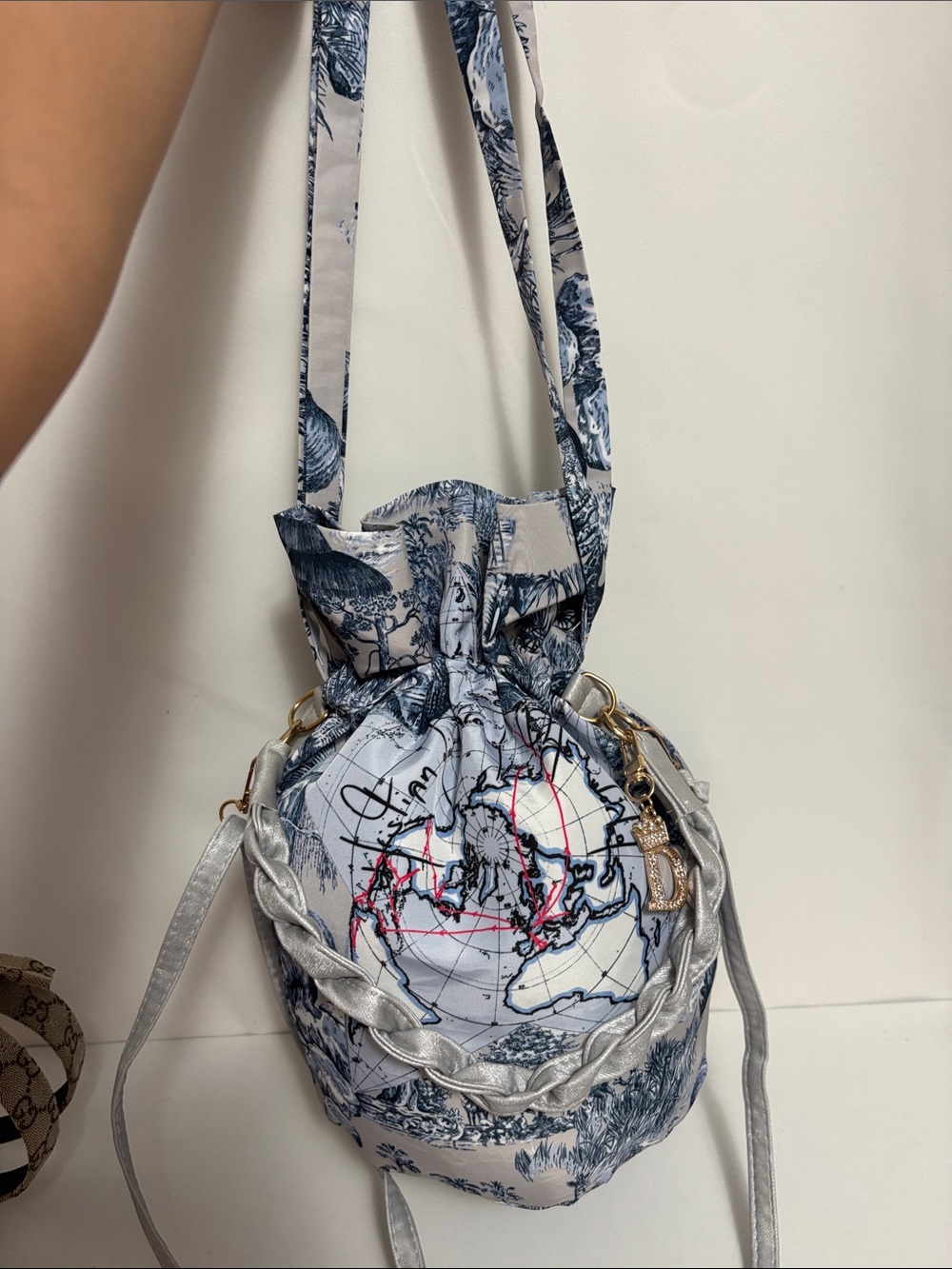 Dior Navy Blue Crossbody Bag - Picture 2 of 10